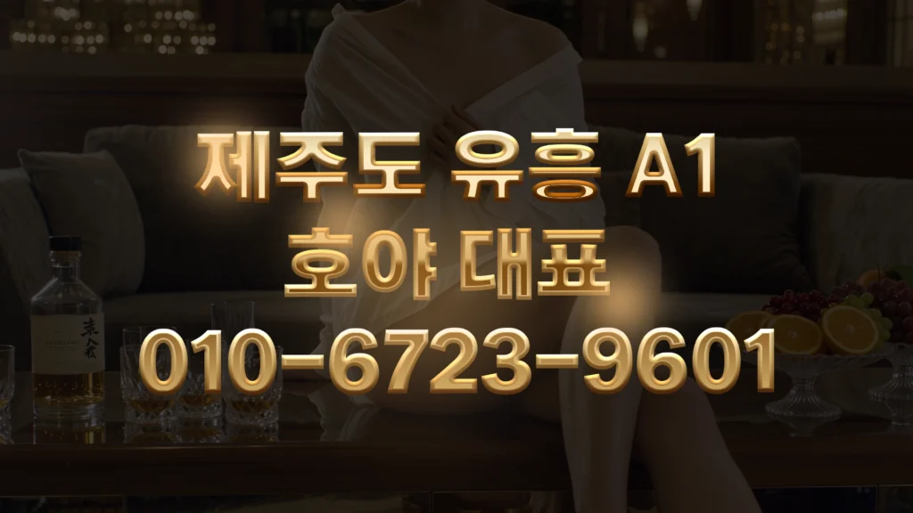 제주도 유흥 A1 사용설명서 – 호야대표가 알려주는 제주도 룸싸롱